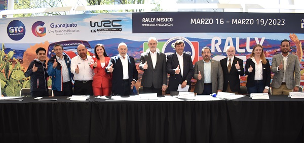 La edición 19 del Rally pronostica 577 mil espectadores. Regresa WRC al Estado de Guanajuato del 16 al 19 de marzo