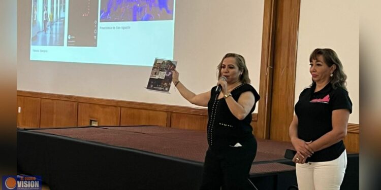 Secretaría de Turismo presenta a Morelia ante agencias de la AMEVH