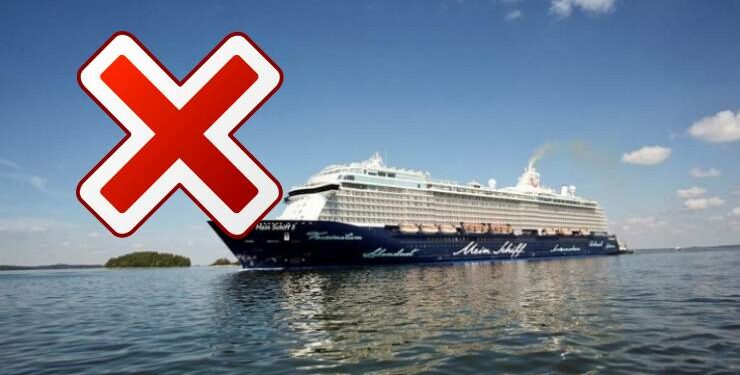 TUI cancela cinco cruceros con origen o destino a España