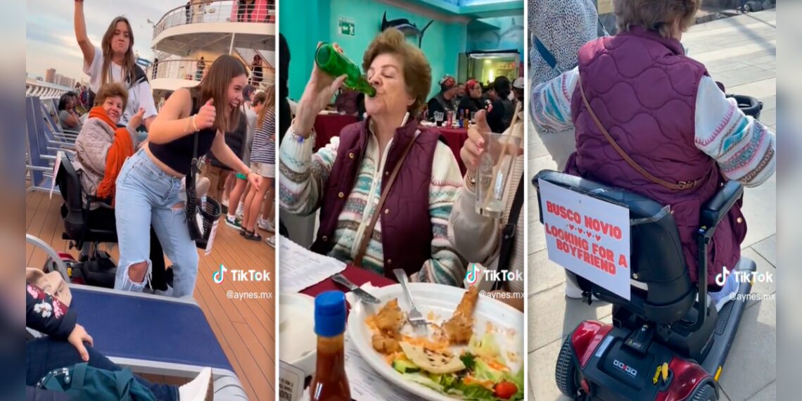 TikTok | Viral | Llevan a su abuela a un crucero y las cosas se salen de control: "Se la rifó con su actitud" | Video | Redes sociales | Video viral