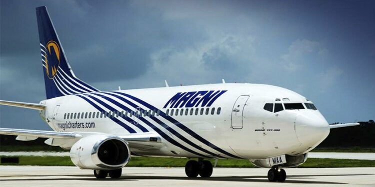 Vuelo de Magnicharters a Varadero.
