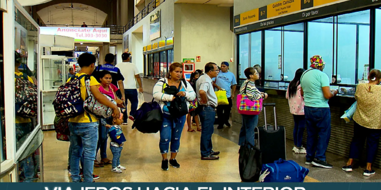 inician los viajes hacia el interior