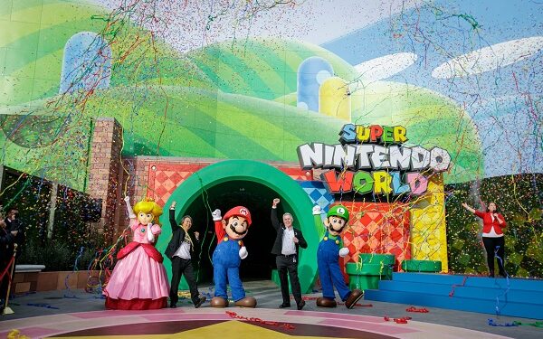 Super Nintendo World en Universal Studios Hollywood esta ofialmente abierto, ¡Let’s-a go!