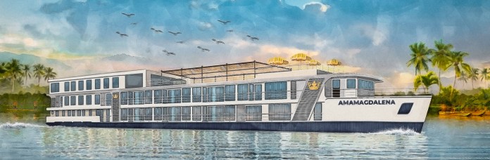 AmaWaterways visitará el río Magdalena de Colombia a bordo de dos nuevos barcos