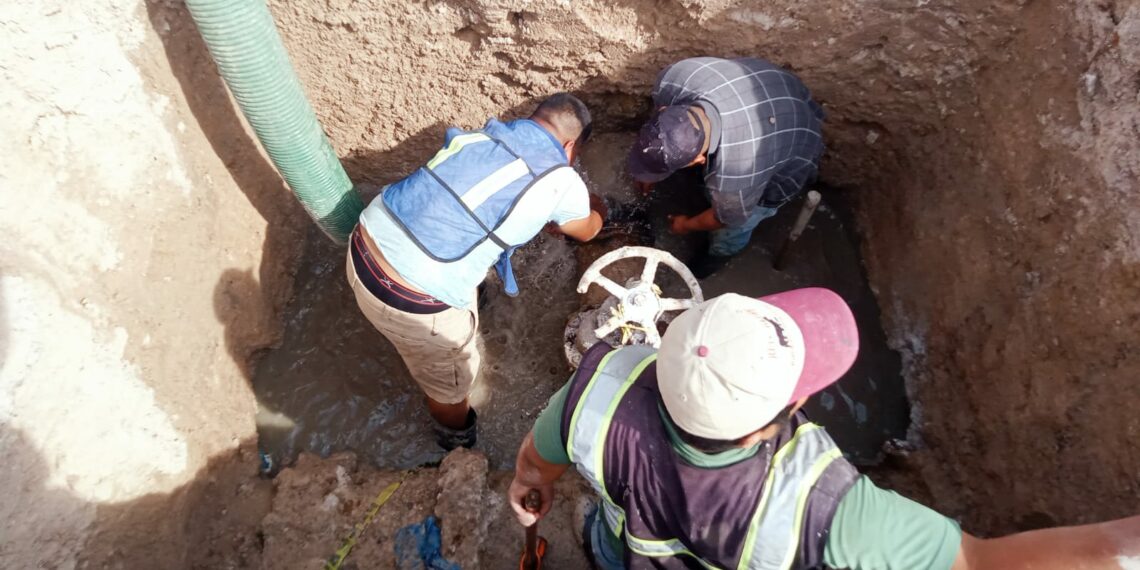 Rehabilitó COMAPA cruceros del sistema de agua potable – Pegaso.press
