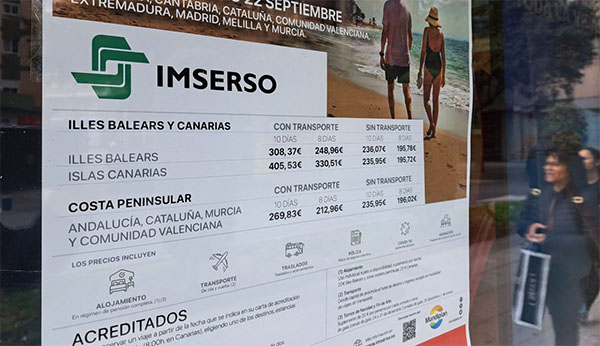 Así serán los nuevos viajes del Imserso: más oferta, pero más caros | Noticias de Hoteles