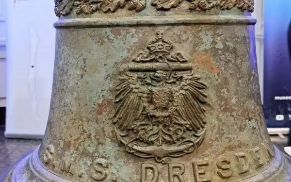 Campana original del crucero ligero alemán «S.M.S. Dresden» será exhibida en el Museo Marítimo Nacional – G5noticias