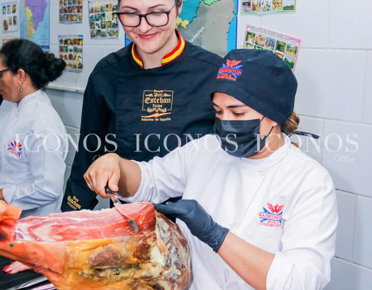 Curso de corte de jamón by Washington Academy Tegucigalpa