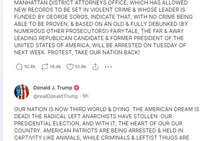 Donald Trump asegur