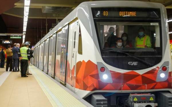 El Telégrafo - No habrá viajes en el Metro de Quito del 6 al 10 de marzo de 2023