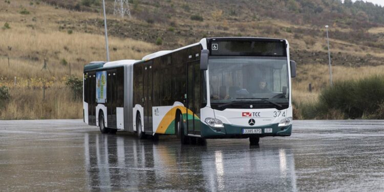 El Transporte Urbano Comarcal registró en 2022 un aumento del 22% en el número de viajes