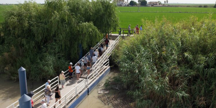 El pantalán de Isla Mínima registró 34 entradas del crucero ‘La Belle de Cadix’ con cerca de 4.500 pasajeros durante 2022