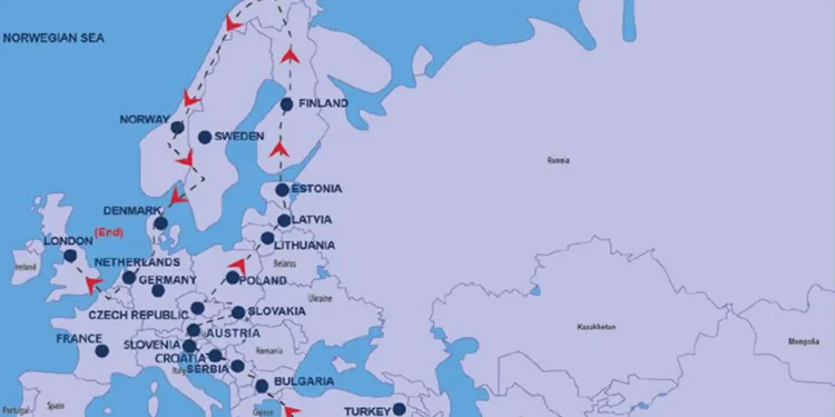 El viaje más largo del mundo para recorrer Europa en bus en 56 días — Conocedores.com