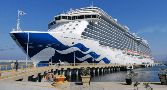 Este martes arribará el crucero turístico Royal Princess