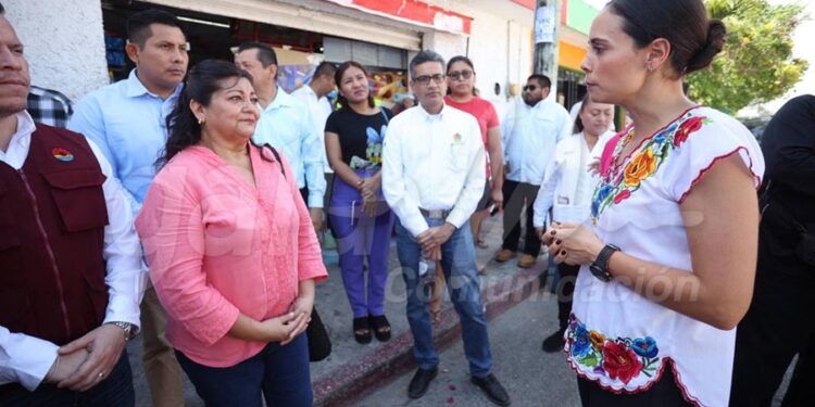 Instalan mesa de seguridad en el parque “del crucero” de Cancún