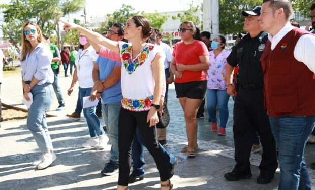 LLEVA ANA PATRICIA PERALTA MESA DE SEGURIDAD AL PARQUE “EL CRUCERO” – Comunicacion Social