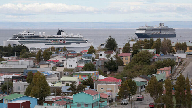 La última visita de estos dos cruceros