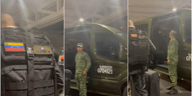 La verdad detrás de los militares venezolanos captados en el AICM