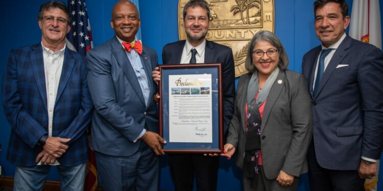 Lammens en Estados Unidos: intensa agenda para impulsar el turismo de cruceros