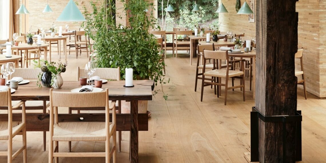 Comedor del restaurante Noma en Dinamarca