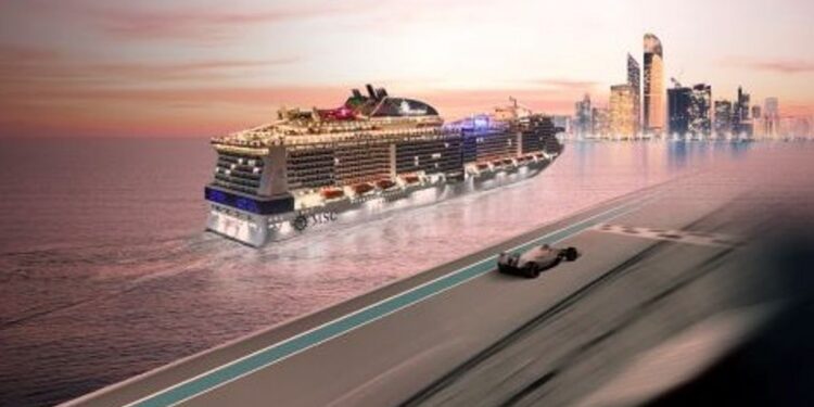 MSC Cruceros y Fórmula 1 te llevan al Gran Premio de Abu Dhabi en noviembre