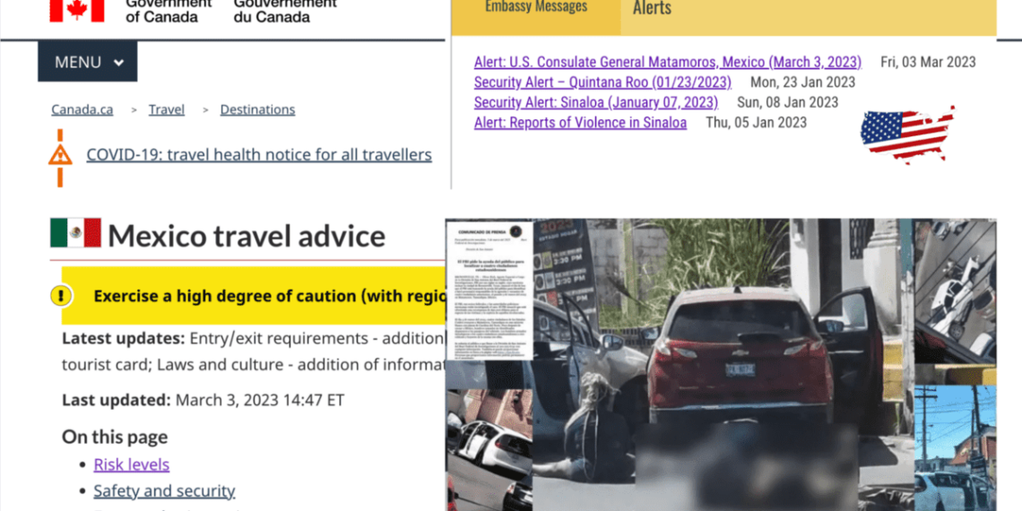 Matamoros: EU y Canadá alertan por viajes a México días de “Spring Break” | Noticias de México