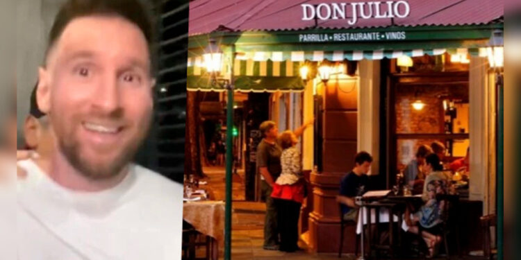 Messi en Parrilla Don julio, Palermo: cuánto cuesta comer en Don Julio Parrilla, el restaurante argentino al que fue Messi | Lionel Messi en Argentina HOY | amistoso de la albiceleste | LRTMA | Argentina