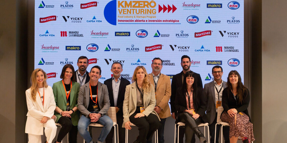 Nueve grandes empresas alimentarias integrarán el programa de innovación abierta foodtech de KM Zero