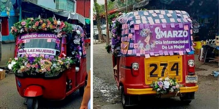 Regalaron viajes en Tuc Tuc para las mujeres guatemaltecas, marzo 2023