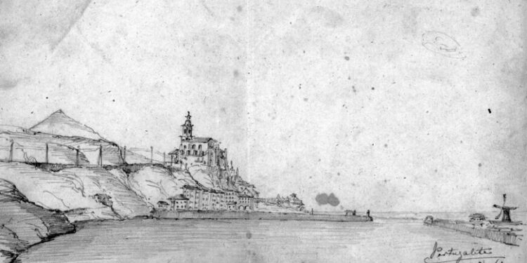 Un cuaderno de viajes de un ingeniero alemán descubre imágenes inéditas de Euskadi