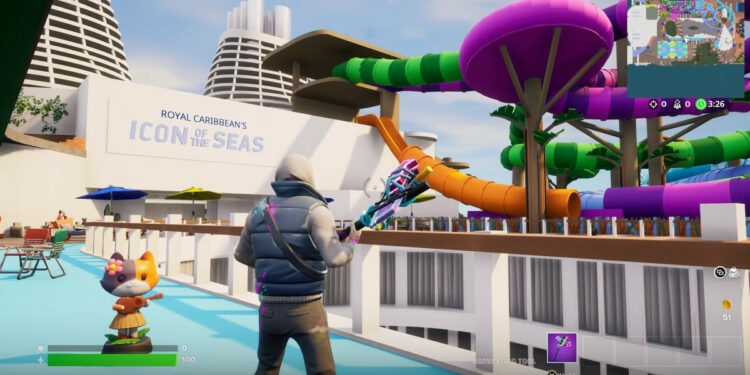 Una aventura de Fortnite a bordo de un crucero de Royal Caribbean