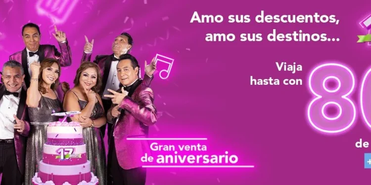 Volaris celebra sus 17 años, con su venta de aniversario y promociones exclusivas