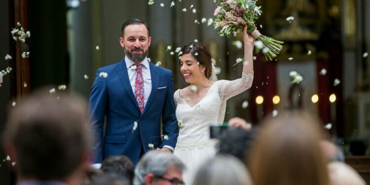 Santiago Abascal y Lidia Bedman