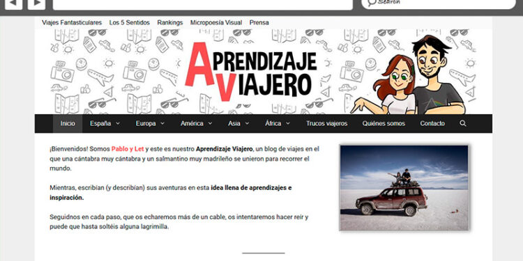 Web de Aprendizaje Viajero