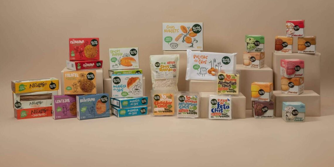 Adquirir comida 100 % vegetal, en GrinGrin Foods