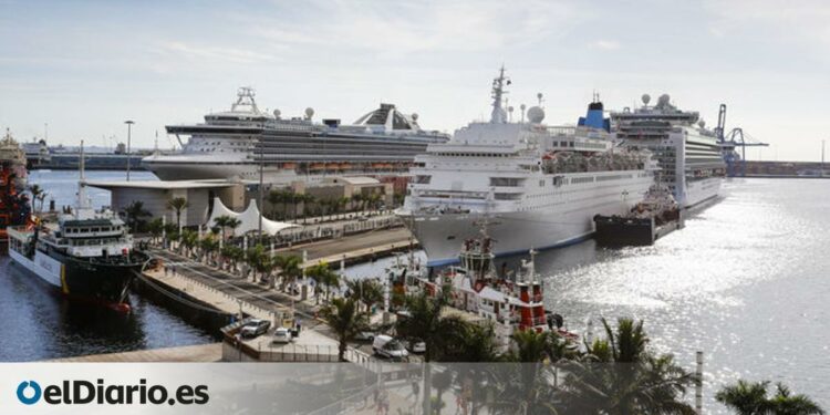 Canarias recibe 1,1 millones de cruceristas en el primer trimestre del año en 467 buques