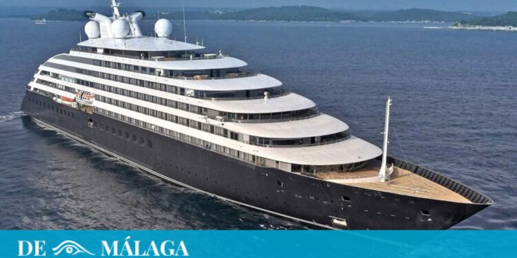 El Scenic Eclipse II, el crucero de lujo que se bautizará en Málaga con una astronauta de la NASA como madrina