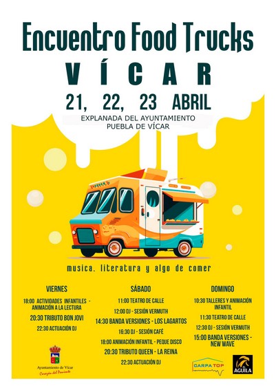 I Encuentro de Food Trucks de Vícar - Almeria Noticias