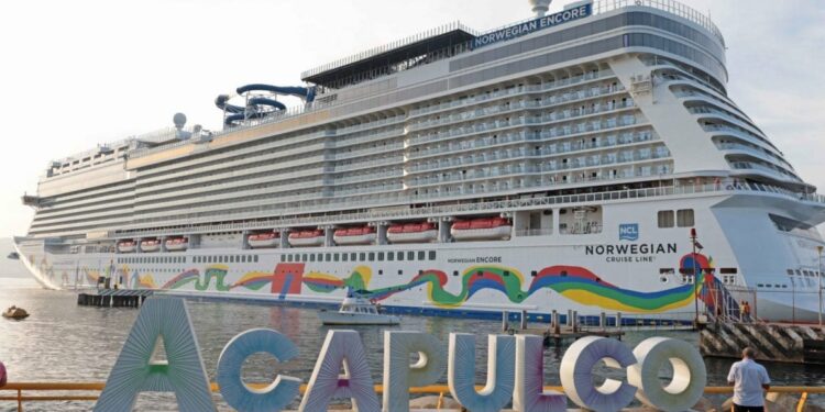 Incrementa arribo de cruceros a Acapulco