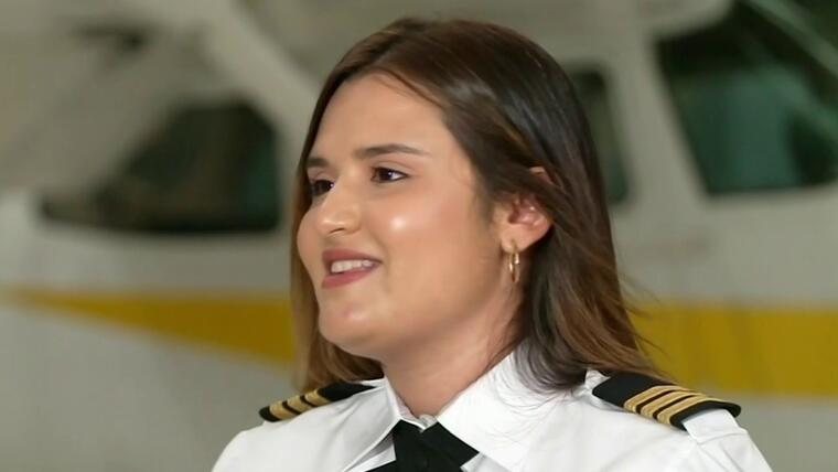 "Me enamoré del mundo aeronáutico": las estudiantes de aviación se duplican en cuatro años