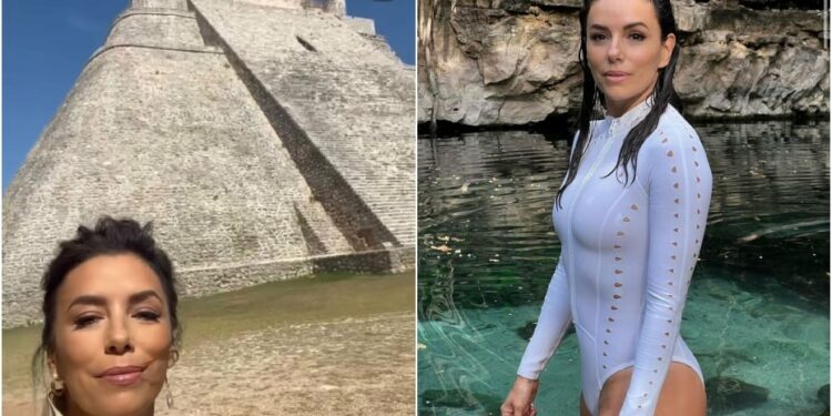 Muestra Eva Longoria atractivos de la cultura y gastronomía de Yucatán