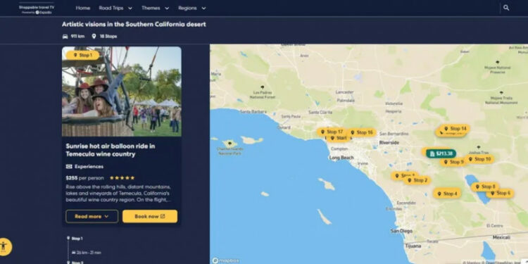 Nueva plataforma  de Expedia muestra contenido de viajes con opción de reservas y compras
