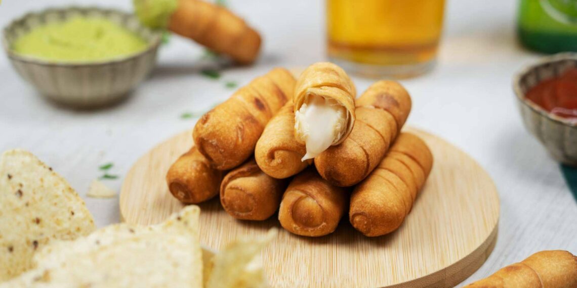 Tequeños 100 % vegetales de GrinGrin Foods