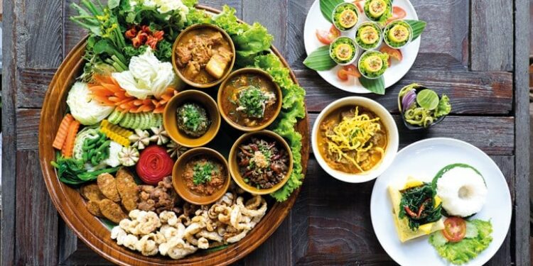 La gastronomía de Tailandia está a la cabeza de Asia.