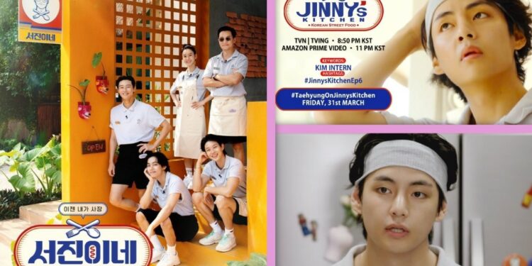 V de BTS consiguió un patrocinio millonario para Jinny's Kitchen