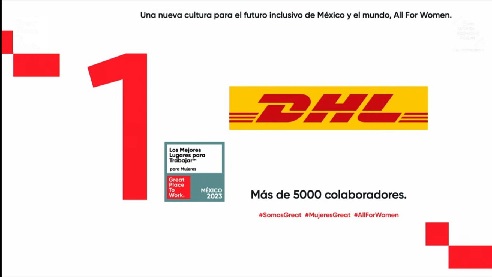 DHL Express reconocida por tercer año consecutivo como el Mejor Lugar para Trabajar en México para Mujeres