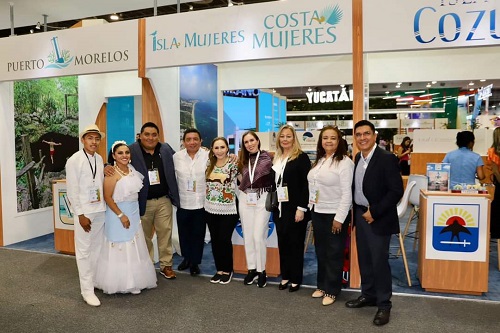 Costa Mujeres destacó como destino estratégico del Caribe Mexicano durante el Tianguis Turístico 2023