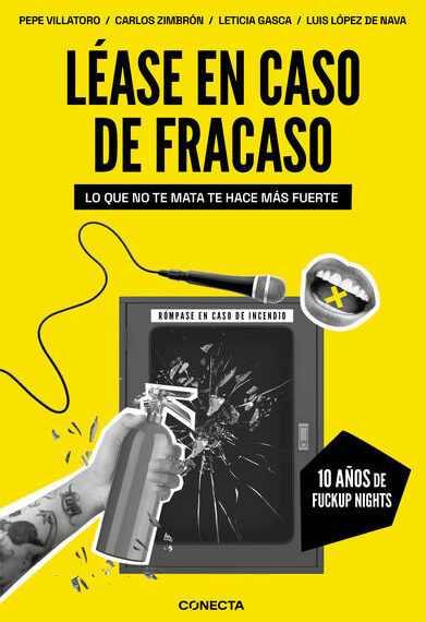 Fuckup Nights presenta el libro “Léase en caso de fracaso”