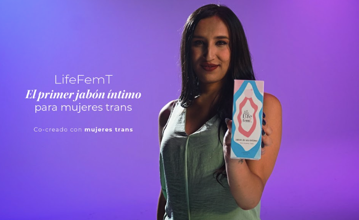 LifeCup y Wunderman Thompson lanza el primer Jabón Intimo diseñado para mujeres trans