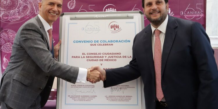 Firman convenio Consejo Ciudadano y Canirac para promover la cultura de la denuncia en delitos